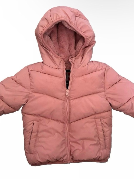 Swiss Tech Other - Swiss Tech Pink Girls Fur Lined Puffer Jacket Size 2T